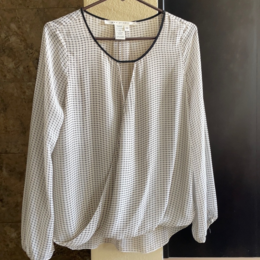 Max Studio Flowy Top XS
